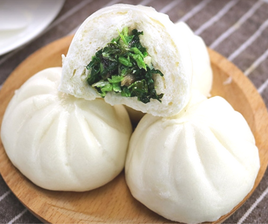 Spinach Shiitake Bao (3pcs) Vegan